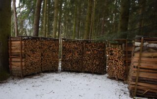 Stockage de bois